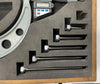 Mitutoyo 340-711-10 Digimatic Outside Micrometer w/ Interchangeable Anvils 0-6"/0-152.4mm Range, .00005"/0.001mm Resolution *USED/RECONDITIONED*