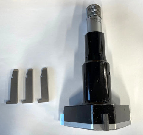 Fowler 52-255-030 Bowers Holmike Internal Micrometer, 4.000-5.000", .00025" Graduation *USED/RECONDITIONED