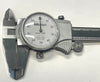 Mitutoyo 505-712 Dial Caliper with Carbide Jaws, 0-6"/0-150mm Range, .001" Graduation *USED/RECONDITIONED*