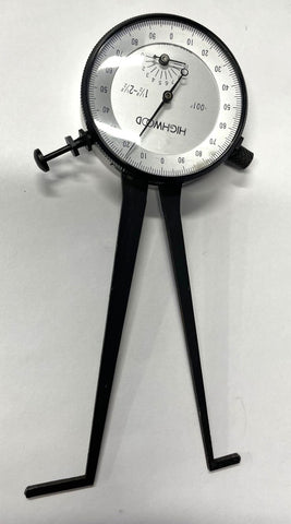 Highwood Dial Caliper Gage Internal Type, 1.5-2.5" Range, .001" Graduation *USED/RECONDITIONED*