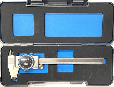 Fowler 52-008-707-0 Machinist Grade Dial Caliper 0-6" Range, .001" Graduation *NEW - Open Box Item*