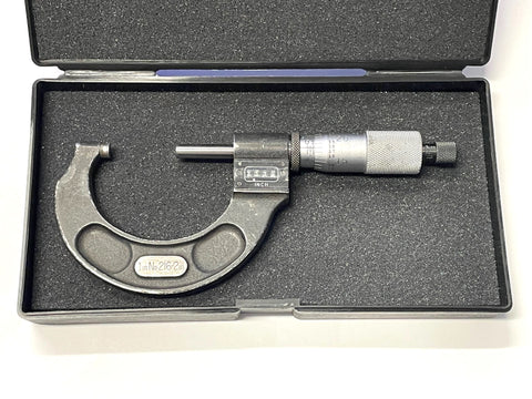 Starrett T216XRL-2 Outside Rolling Digital Micrometer, 1-2" Range, .0001" Graduation *USED/RECONDITIONED*