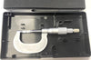 Mitutoyo 122-125 Blade Micrometer with Satin Finish, 0-1" Range, .0001" Graduation *USED/RECONDITIONED