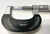 Mitutoyo 122-125 Blade Micrometer with Insulator Non-Slip Grip Finish, 0-1" Range, .0001" Graduation *USED/RECONDITIONED