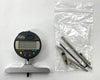 Mitutoyo 547-258 Digimatic Depth Gage 0-8"/0-200mm Range, .00005"/0.001mm Resolution with 4" Base  *USED/RECONDITIONED*