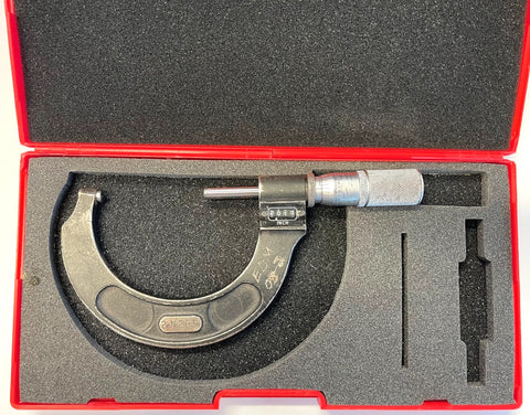 Starrett T216XFL-3 Outside Rolling Digital Micrometer, 2-3" Range, .0001" Graduation *USED/RECONDITIONED*