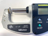 Mitutoyo 293-676 ABSOLUTE Digimatic Micrometer, 0-1.2"/0-30.48mm Range, .00005"/0.001mm Resolution with Modified Disc Anvil*USED/RECONDITIONED*