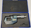 Mitutoyo 293-765-30 Digimatic Micrometer, 0-1"/0-25mm Range, .00005"/0.001mm Resolution w/case  *USED/RECONDITIONED*