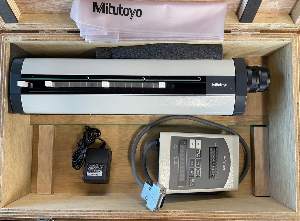 Mitutoyo 515-611A Metric Snap Gage Checker, 20-320mm Range, 0.0001mm/0.001mm (switchable) Resolution *DEMO*