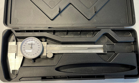 Mitutoyo 505-629-50 Dial Caliper, 0-4" Range, .001" Graduation *USED/RECONDITIONED*