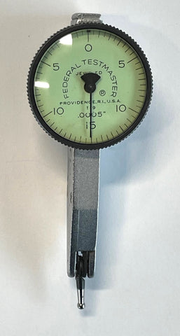 Mahr Federal T-9 Testmaster Dial Test Indicator .030" Range, .0005" Graduation *USED/RECONDITIONED*