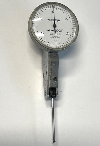 Mitutoyo 513-212  Dial Test Indictor , .030" Range, .0005" Graduation *USED/RECONDITION*