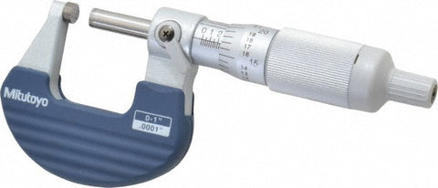 Mitutoyo 102-717 Micrometer, 0-1" Range, .0001" Graduation