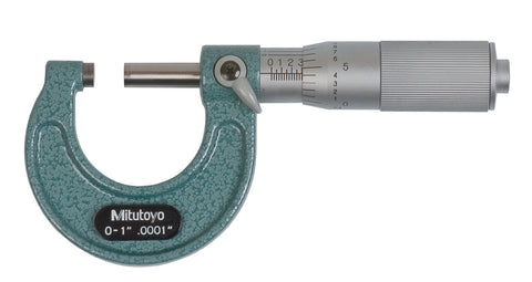 Mitutoyo 103-135 Outside Micrometer 0-1" Range, .0001" Graduation