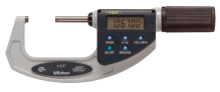 Mitutoyo 293-677-20 Quickmike Digimatic Micrometer with SPC Output, 1-2.2"/25-55mm Range, .00005"/0.001mm Resolution