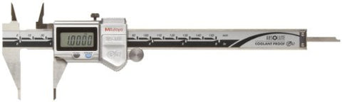 Mitutoyo 573-725-20 Point Caliper w/ Extended Tips, 0-6"/0-150mm Range, .0005"/0.01mm Resolution