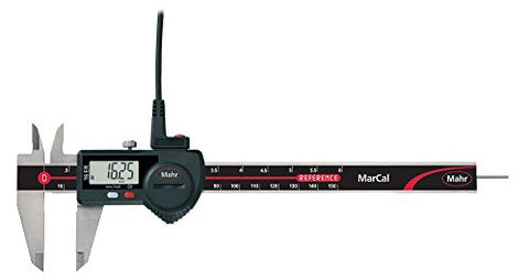 Mahr 4103014 16 ER Electronic Caliper, 0-6"/150mm Range, .0005"/0.01mm Resolution