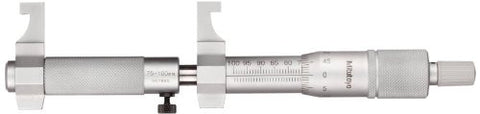 Mitutoyo 145-188 Caliper Type Inside Micrometer, 75-100mm Range, 0.01mm Graduation *CLEARANCE*