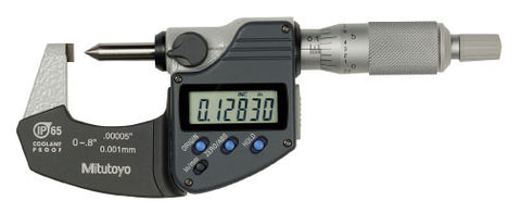 Mitutoyo 342-371-30 Crimp Height Micrometer, 0-.8"/ 0-20mm Range, .00005"/0.001mm Resolution