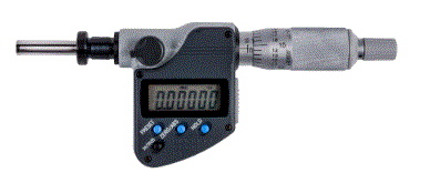 Mitutoyo 350-352-30 Digimatic Micrometer Head, 0-1"/25.4mm Range, .00005"/0.001mm Resolution