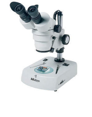 Mitutoyo 377-974A Trinolular Stereo Microscope 10x40 Magnification, 80MM Working Distance