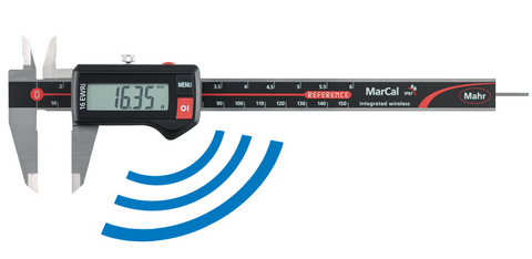 Mahr 4103402 MarCal 16 EWRi Electronic Caliper 0-6"/150mm Range .0005"/0.01mm Resolution
