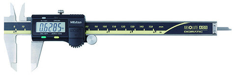Mitutoyo 500-196-30 Digimatic Caliper, 0-6"/0-150mm Range, .0005"/0.01mm Resolution