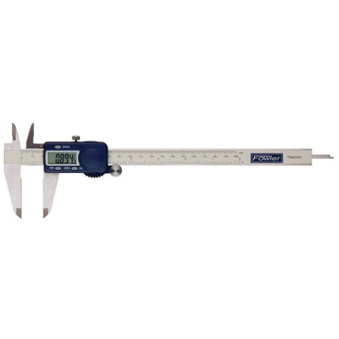 Fowler 54-101-200-1 Xtra-Value Cal Electronic Caliper with Regular Display, 0-8"/0-200mm Range, .0005"/0.01mm Resolution