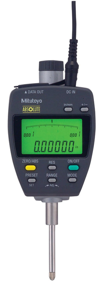 Mitutoyo 543-552A ABSOLUTE Digimatic Indicator, 0-1"/0-25mm Range, .0005"/0.01mm Resolution