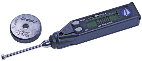 Fowler 54-551-012-0 MicroGage .089-.250"/2.25-6.35mm Range, Switchable resolution