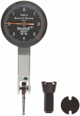 Brown & Sharpe 599-7032-5 BesTest Dial Test Indicator .008" Range .0001" Resolution