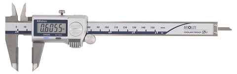 Mitutoyo 500-762-20 Digimatic Caliper, 0-6"/0-150mm Range, .0005"/0.01mm Resolution