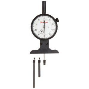 Starrett 644JZ Dial Depth Gage 0-3" Range .001" Graduation