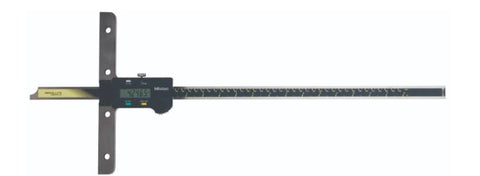 Mitutoyo 571-214-10 ABSOLUTE Digimatic Depth Gage, 0-18"/0-450mm Range , .0005"/0.01mm Resolution