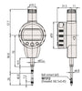 Mitutoyo 543-470B ABSOLUTE Digimatic Indicator, 0-25.4mm Range, 0.001mm Resolution *SHOWROOM ITEM*