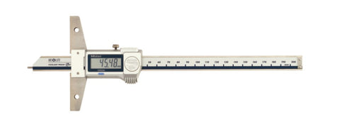 Mitutoyo 571-311-20 ABSOLUTE Digimatic Depth Gage IP67, 0-6"/0-150mm Range, .0005"/0.01mm Resolution