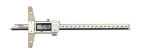 Mitutoyo 571-312-20 ABSOLUTE Digimatic Depth Gage IP67, 0-8"/0-200mm Range, .0005"/0.01mm Resolution