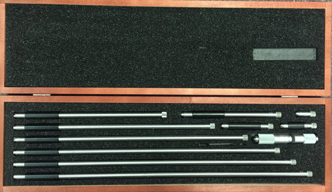 Starrett 823EZ Tubular Inside Micrometer, 0-40" Range, .001" Graduation