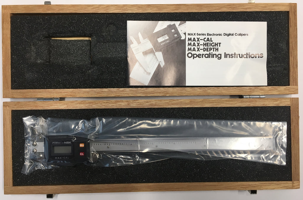 Fowler 54-200-002 Surface Measuring Max-Cal Caliper, 0-8