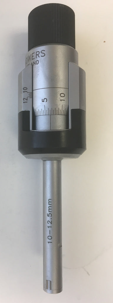 Fowler 52-255-002 Bowers Holmike Internal Micrometer, 10-12.5mm Range, 0.005mm Graduation *CLOSEOUT*