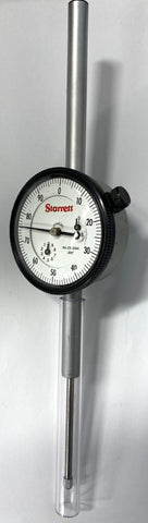 Starrett 25-2041J Dial Indicator,  0-2.000" Range, .001" Graduation *USED/RECONDITIONED*