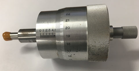 Fowler NSK Aluminum Micrometer Head, 0-1" Range, .0001" Graduation *USED/RECONDITIONED*