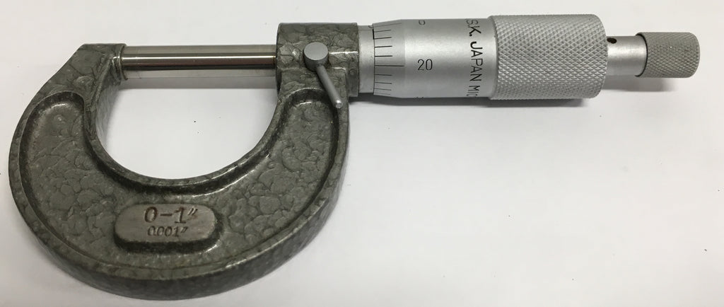 NSK Outside Micrometer, 0-1" Range, .001" Graduation *USED/RECONDITIONED*