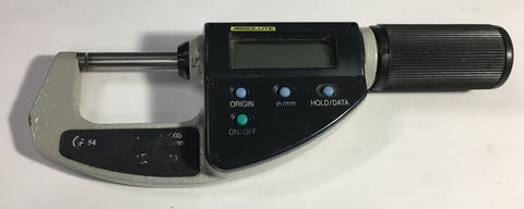 Mitutoyo 293-676 ABSOLUTE Digimatic Micrometer, 0-1.2"/0-30.48mm Range, .00005"/0.001mm Resolution *USED/RECONDITIONED*