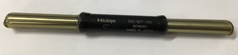 Mitutoyo 167-146 Micrometer Standard Bar, 6" Length, .31" Diameter *New-Open Box Item