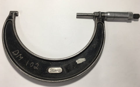 Starrett 436RL-5 Outside Micrometer, 4-5" Range, .001" Graduation *USED/RECONDITIONED*