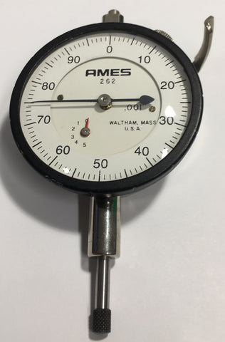 B.C. Ames 262 Dial Indicator, 0-.500" Range, .001" Graduation *USED/RECONDITIONED*