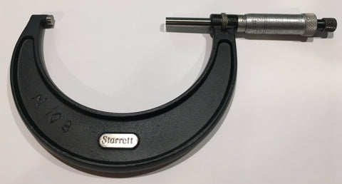 Starrett 436RL-4 Outside Micrometer, 3-4" Range, .001" Graduation *USED/RECONDITIONED*