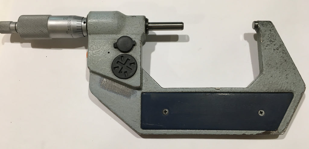Mitutoyo 293-723-30 Digimatic Micrometer with Spherical Tapered Anvil and  Spindle, 2-3