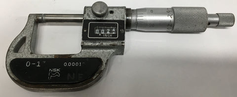 NSK 550-601 Rolling Digital Micrometer 0-1" Range, .0001" Graduation *USED/RECONDITIONED*